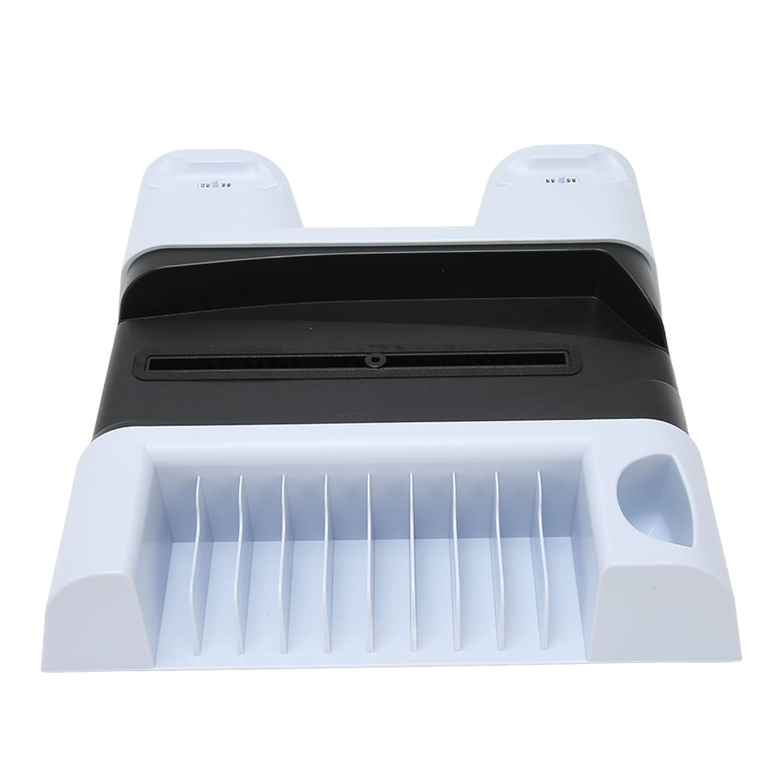 Estación de Carga Doble para Mandos, Soporte de Refrigeración de Velocidad de Ventilador Ajustable de 3 Niveles para, Ranura de Carga del Controlador para Jugadores
