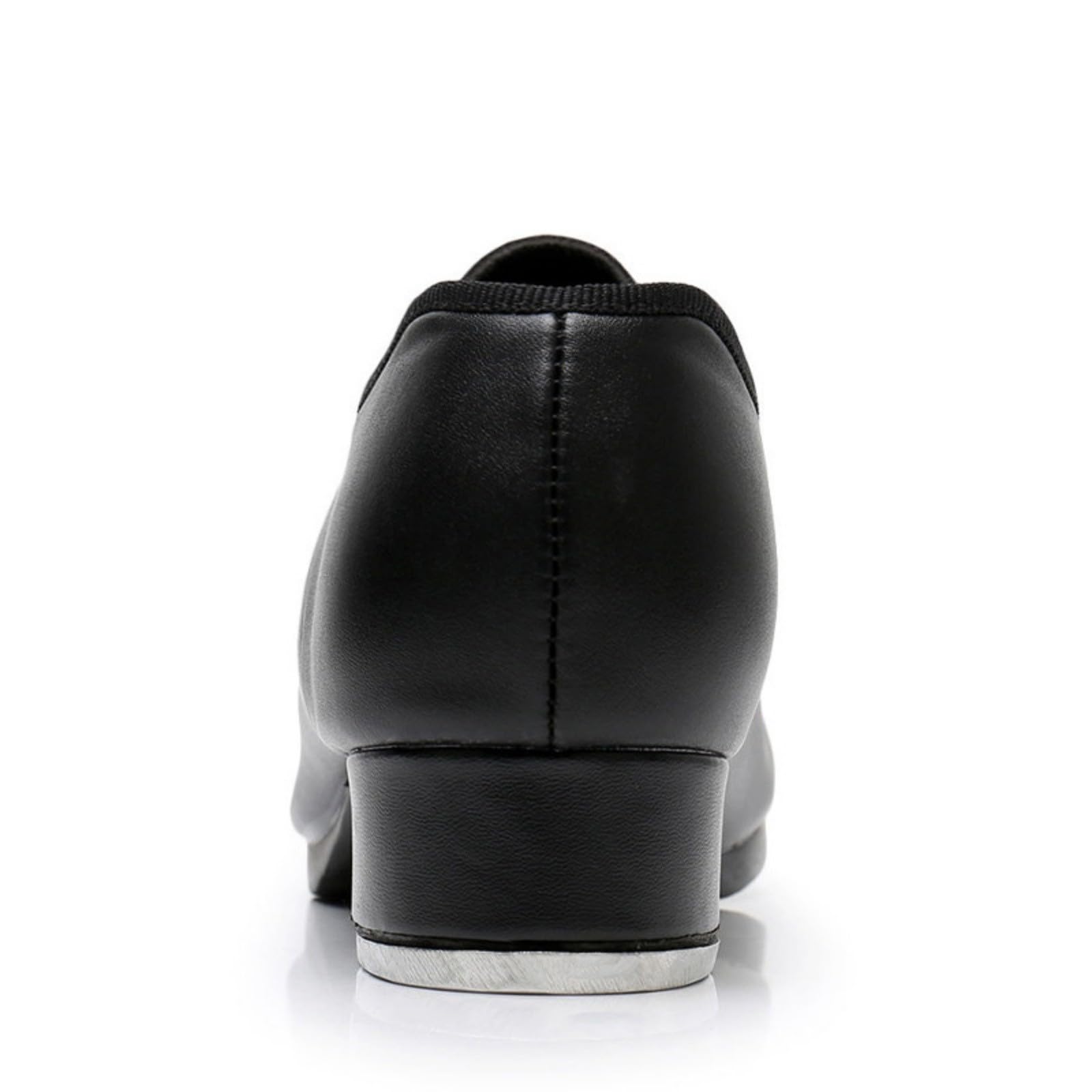 Genérico Zapatos con Alzas Hombre - Zapatillas De Seguridad Hombre - Zapatos De Claqué De PU con Cordones Y Suela Partida Zapatos De Baile para Mujer Y Hombre