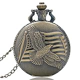 Ausgezeichnete Handwerkskunst: Die Taschenuhr wird in einer exquisiten Gravur geliefert. Glänzend schwarzes Finish und schöne Detailgenauigkeit. Kein Verblassen oder Rost nach langem Gebrauch.