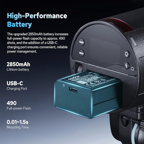 Image of GODOX AD100 Pro II AD100Pro II Pocket Flash Strobe, 100Ws TTL Outdoor Flash