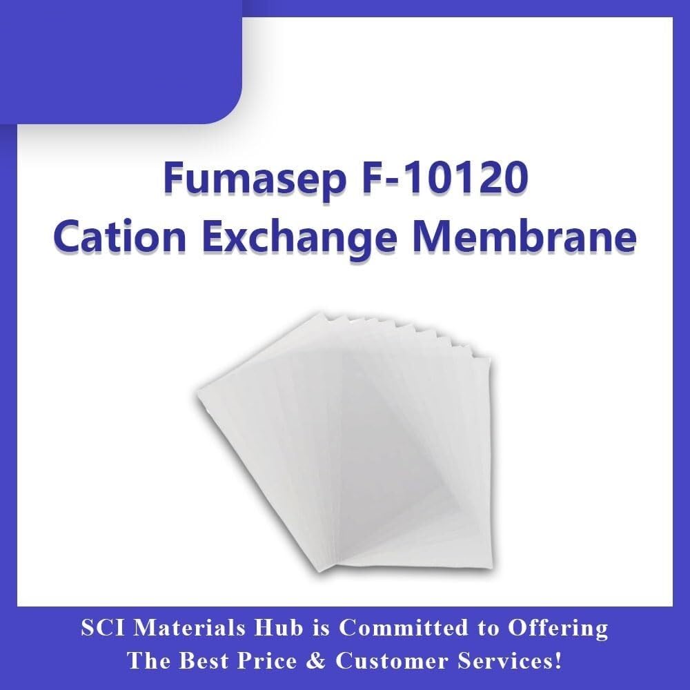 Intercambio catiónico F-10120 y F-10120-PK 120μm for celdas electroquímicas 1ud | PFSA con resistencia al cloro y selectividad for aplicaciones exigentes.(F-10120-20cmx30cm)