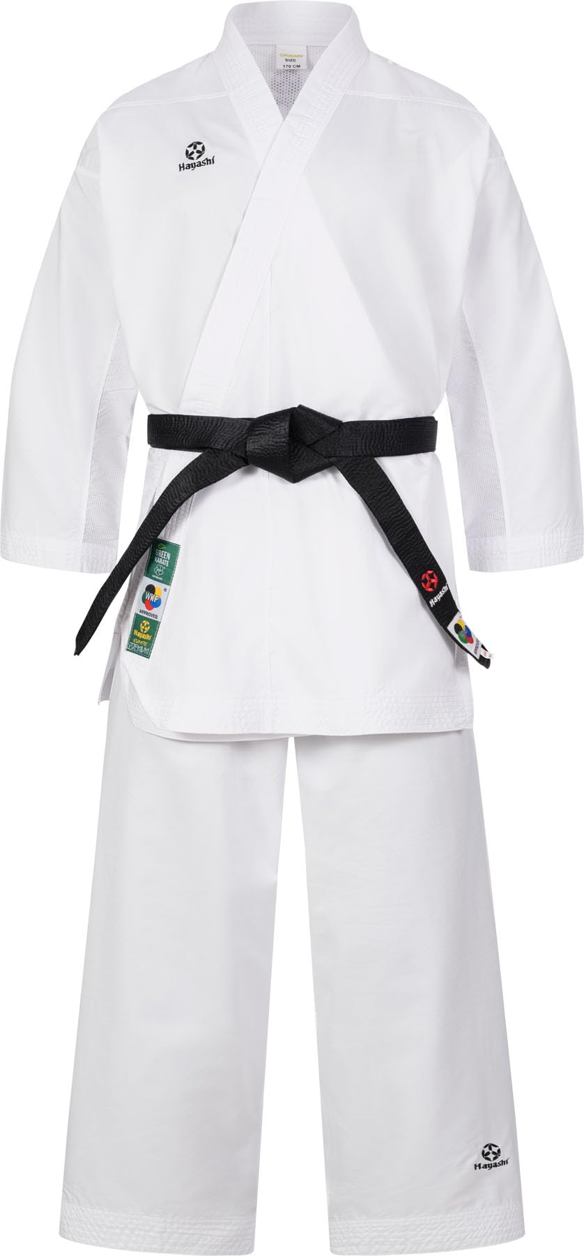 Hayashi Green Karate Gi „Premium Kumite“ (WKF approved)