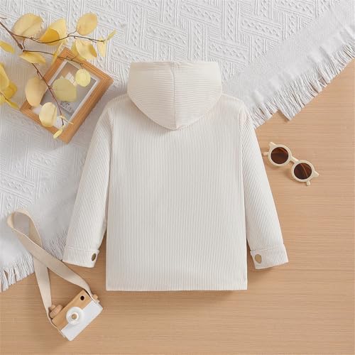 Boys Little Child Spring Fall Long Sleeve Hooded Casual Cardigan Top Jacket 4t Winter Coat2