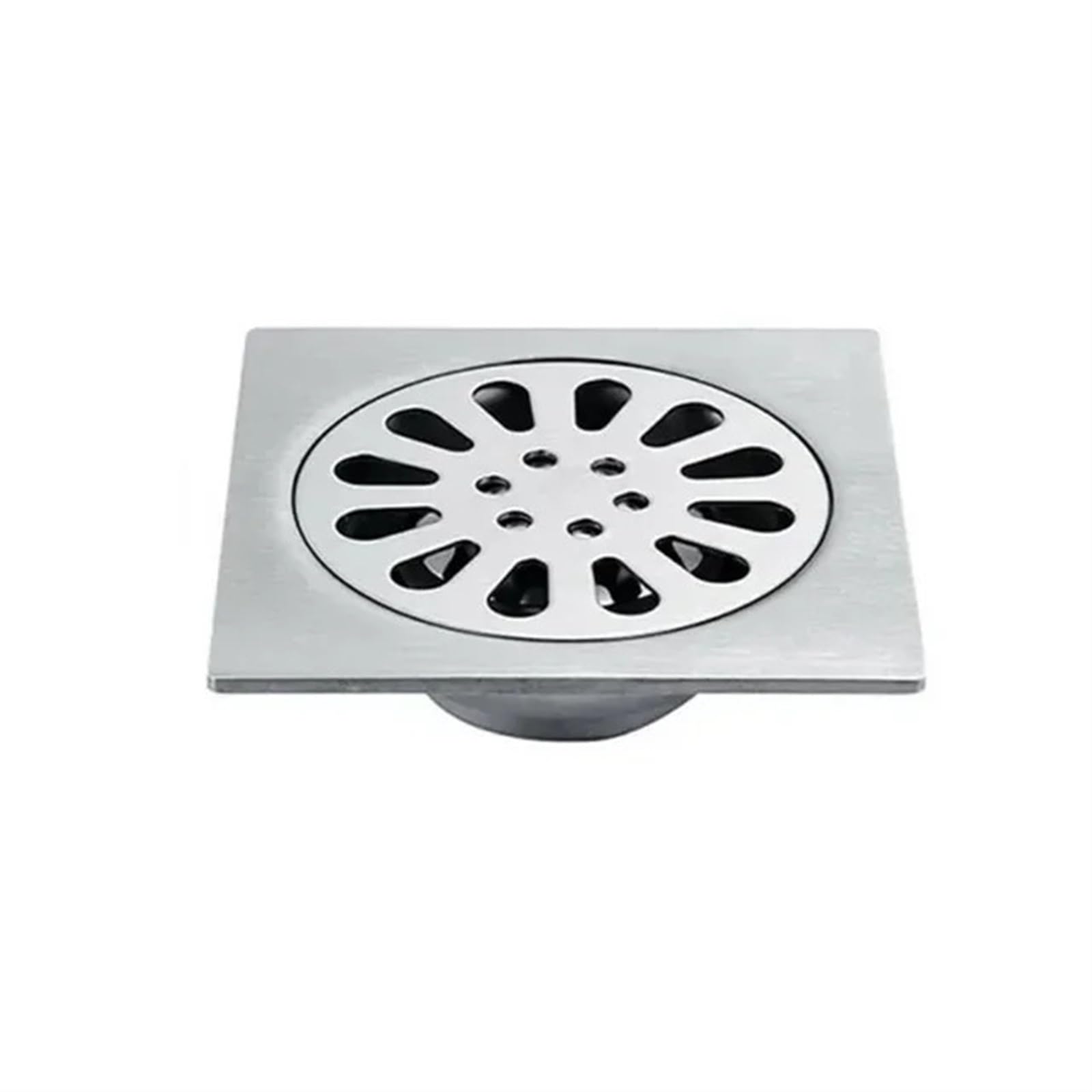 Drain de sol de douche anti-odeur avec couvercle amovible en acier inoxydable