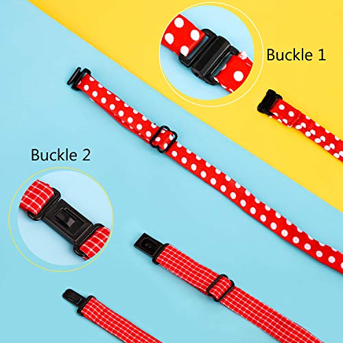 Segarty Dog Neckties and Bow Ties, 30pcs Adjustable Dog Ties and Bowties for Small Puppy Medium Large Boy Girl Dog Cat Pet as Grooming Accessories, Festival Wedding Holiday Tie Gift