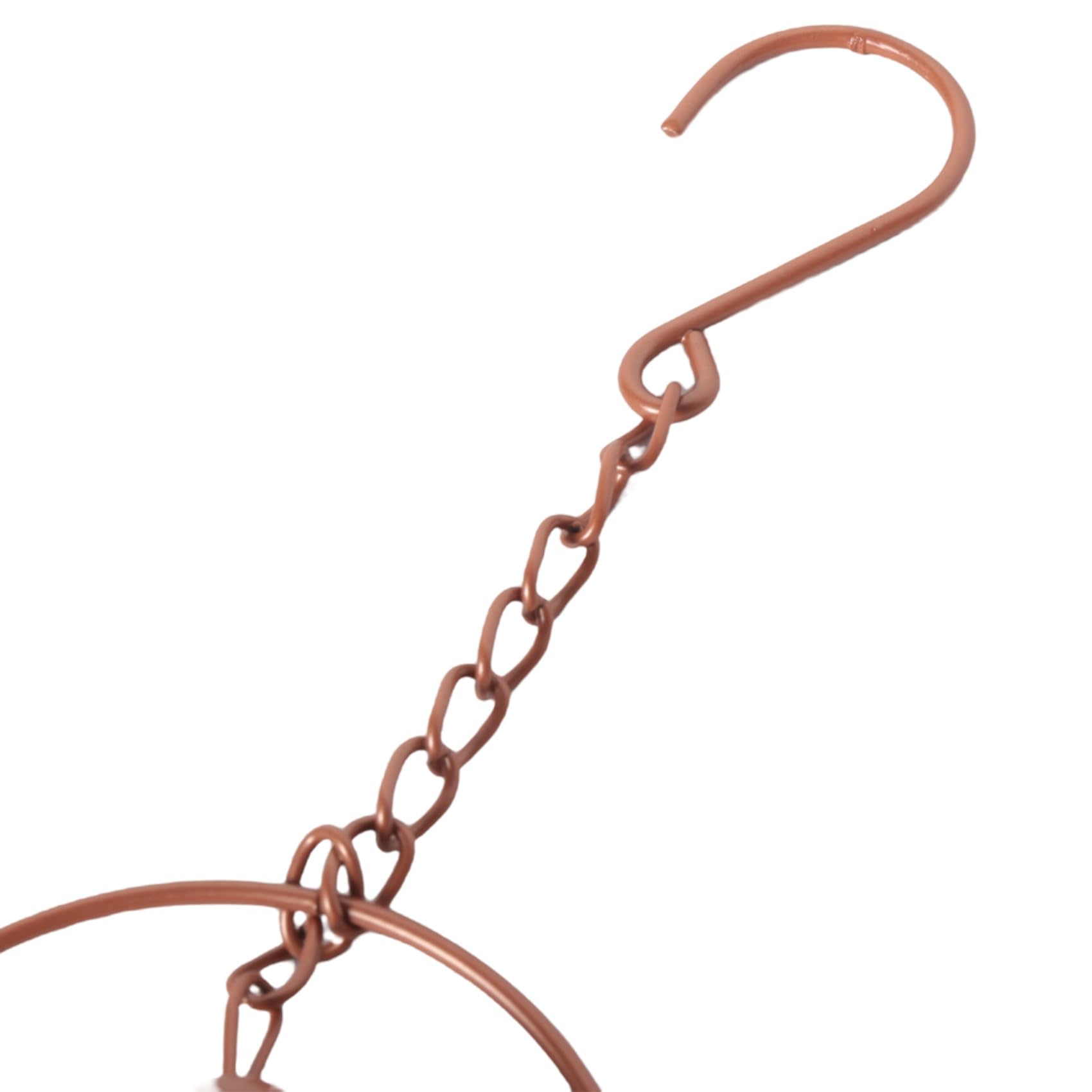 Zewnętrzne wiszące łańcuchy przeciwdeszczowe, Small bell Rain Chain Garden Gift for Mum, Gutters, Rain Catcher for Downpipe with Adapter,