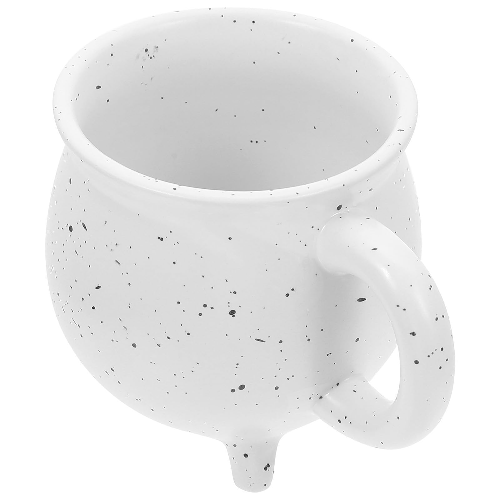 Kaffeetasse Kreative Geschenkidee aus Keramik Weiß Halloween 450ml Dekorativer Trinkbecher Zaubertrank Flasche für Zuhause und Einweihungsgeschenk