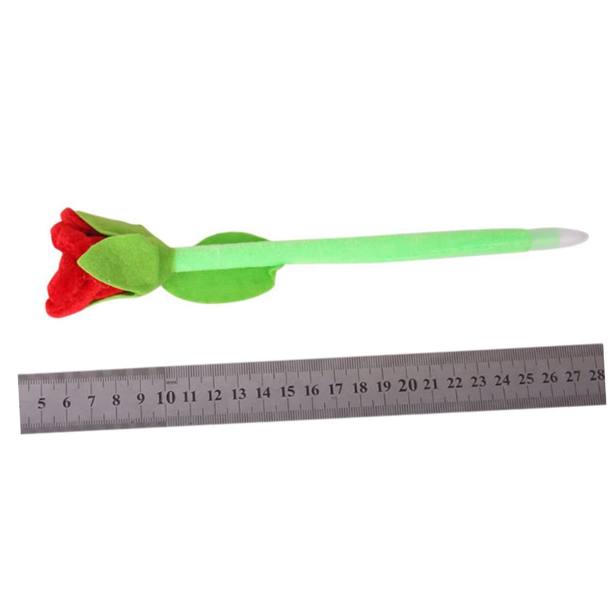 Operitacx 36stücke Kugelschreiber Mit Rosendesign Blaue Tinte Bunte Filzblumen Dekorative Stifte Für Büro Und Zuhause Geschenkidee Für Blumenliebhaber Ca Lang