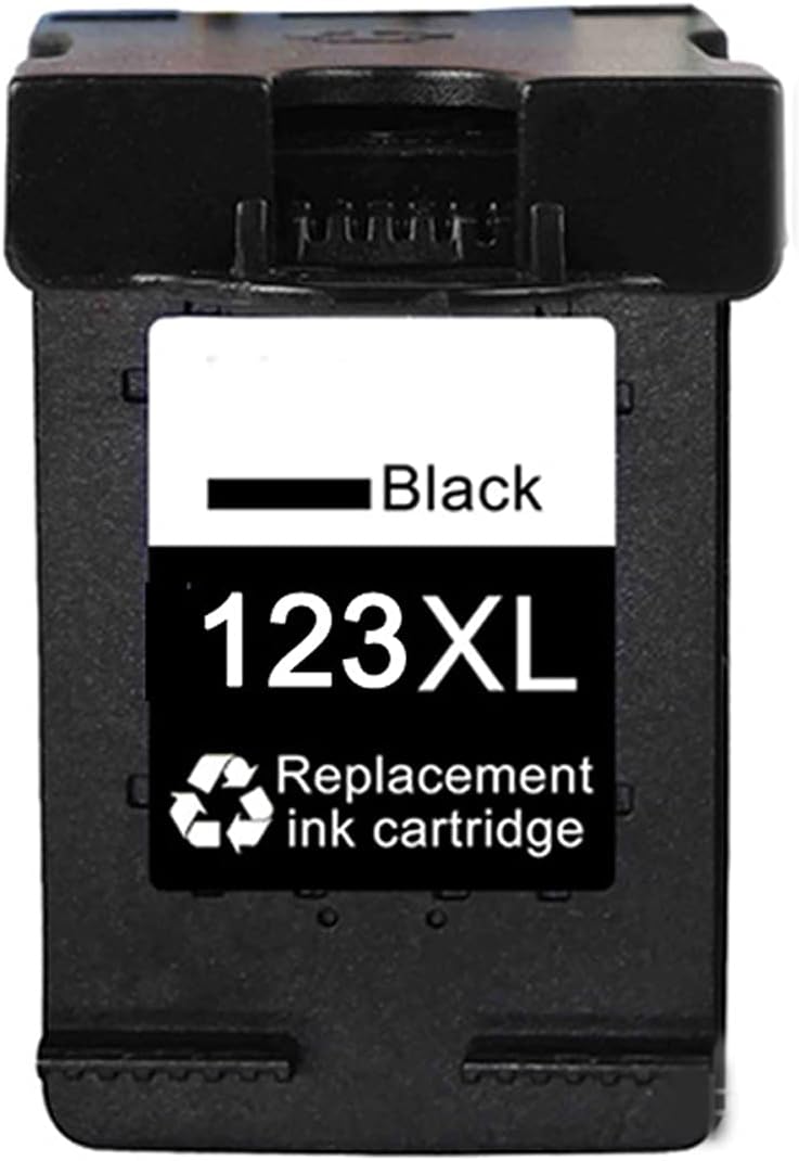 Compatible Toner For HP123XL Cartridge Replacement For HP 2130 2630 3630 3830 Printer Ink Cartridge Ink Ribbon Office Supply BK,C,Y,M, High Saturation black