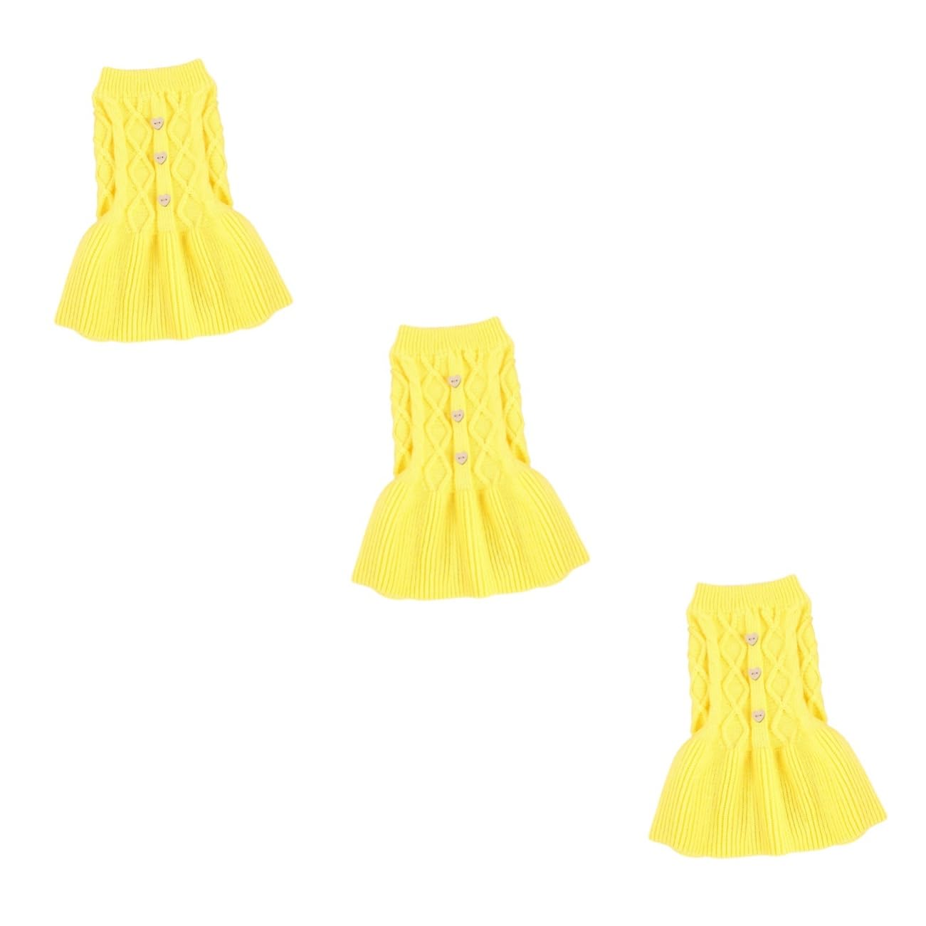 YARNOW 3 Pz Abbigliamento per Animali Domestici a Due Zampe Maglione Caldo Maglione per Cuccioli Maglioncini Cane Maglioni Cane Vestiti Maglione Primaverile per Animali Domestici Cucciolo