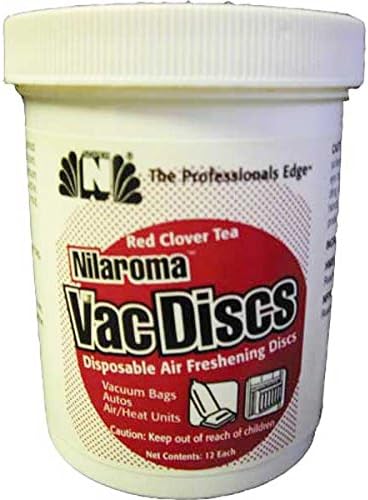 NILOROMA, AIRFRESHENING DISCS RED CLOVER TEA 12PK