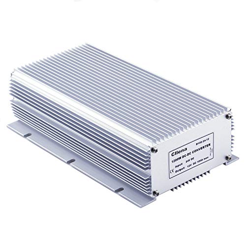 Image of DC 24V to 12V 100A 1200W Waterproof Buck Transformer Power Supply