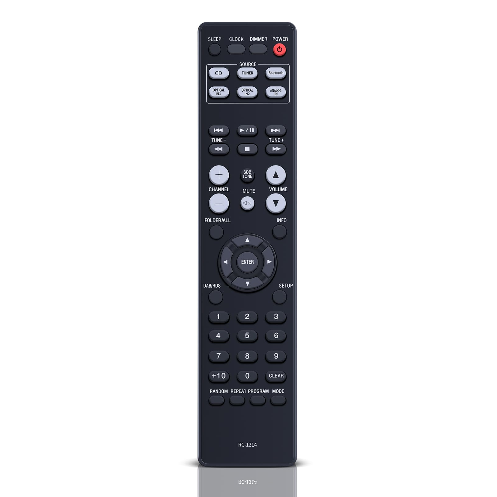 Amazon | ラジオチューナーリモコン RC-1214 for Denon CDレシーバー