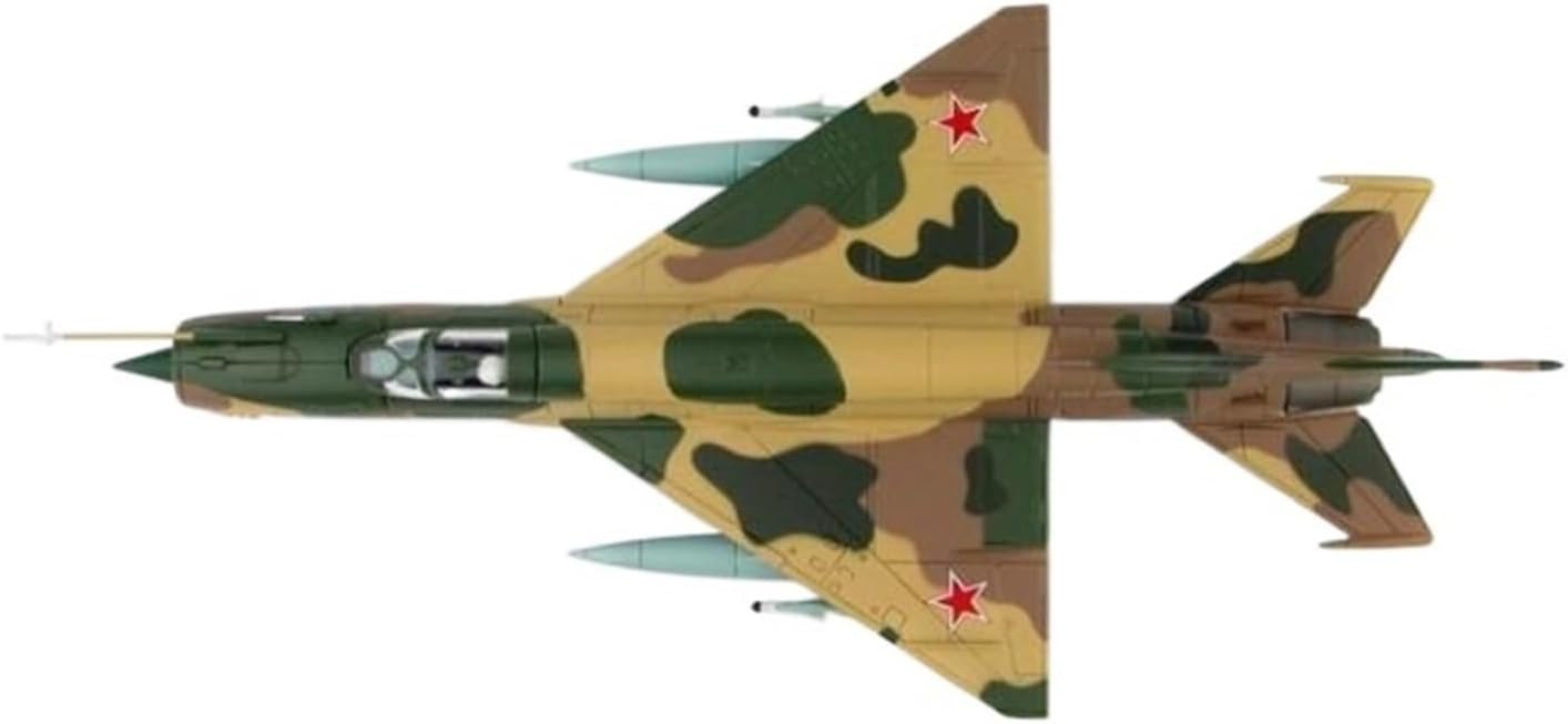 Miniature Scale 1 72 for Russian Air Force Mg-21mt Fighter Model Alloy Finished Aircraft Military Flying Toy Game Kits