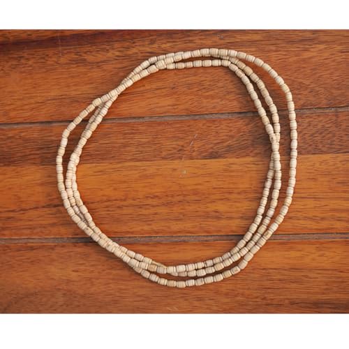 Image of ISKCON VRINDAVAN Original Tulsi Kanthi Mala - Unisex Adult Jaap Chanting Mala from Vrindavan Dham