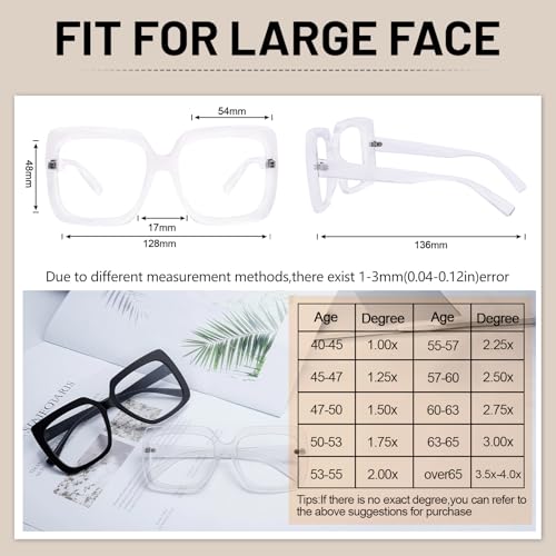 Image of OCCI CHIARI Stylish Reading Glasses Women's Readers Comfort Eyeglasses