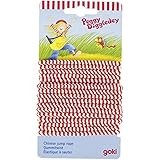 Länge: 500 cm Goki Peggy Diggledey Chinesisches Springseil für den Außenbereich