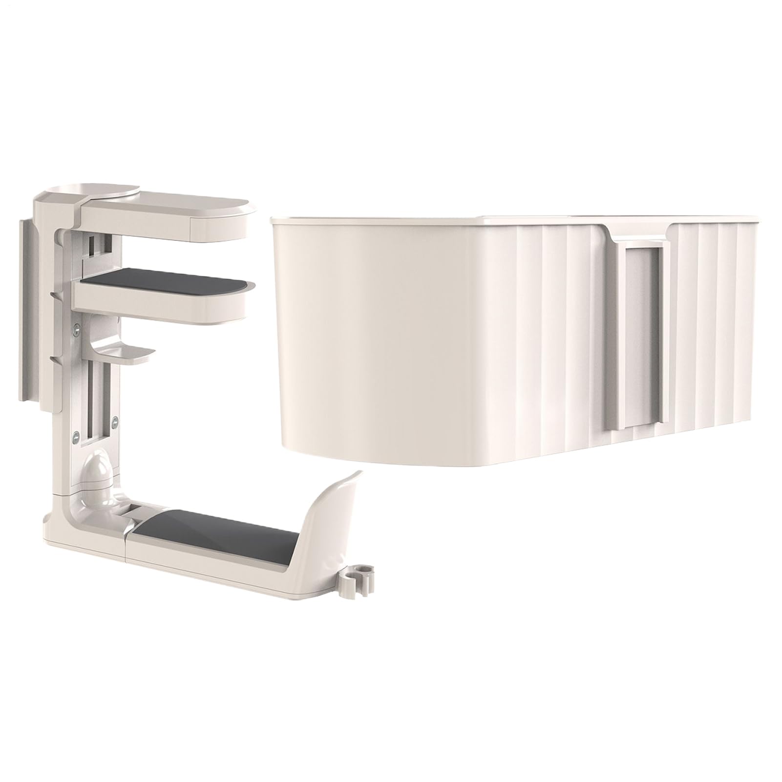 Porte-gobelet à pince anti-renversement pour tasse et téléphone