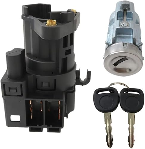 12458191, 12533953 Cilindro de bloqueo con llaves e interruptor de encendido para 2001 Pontiac Grand Am GT Coupé 2 puertas 3.4L 207Cu. en V6 gas OHV