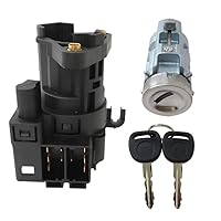 Vista 1 de 12458191, 12533953 Cilindro de bloqueo con llaves e interruptor de encendido compatible con Oldsmobile Alero GLS Coupe 2001 2-Door 2.4L 2392CC