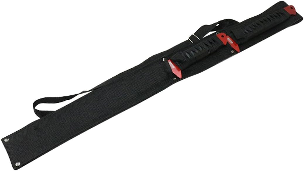 DEFENDER XTREME 26" / 18" Stainless Steel Red Blade Sword with Sheath