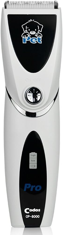 KK Codos-8000 Low Noise Rechargeable Trimmer Shaver Razor Grooming Clipper Kit For DOG/CAT/PET