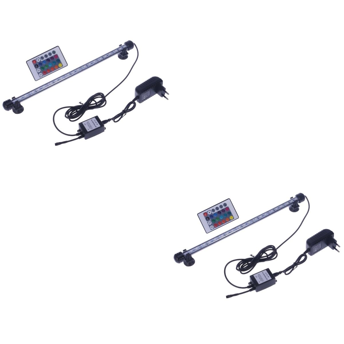 Beaupretty 2 Piezas Lámpara Led Pecera Luz Del Tanque De Peces Lámpara Led De Acuario Luz Led De Acuario Pequeña Equipo