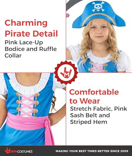 Disfraz de Pirata para Niñas 3-4 Años miniatura 3