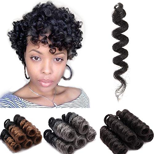 hair extensions Spring bar 10" (diameter 12mm) for black women
