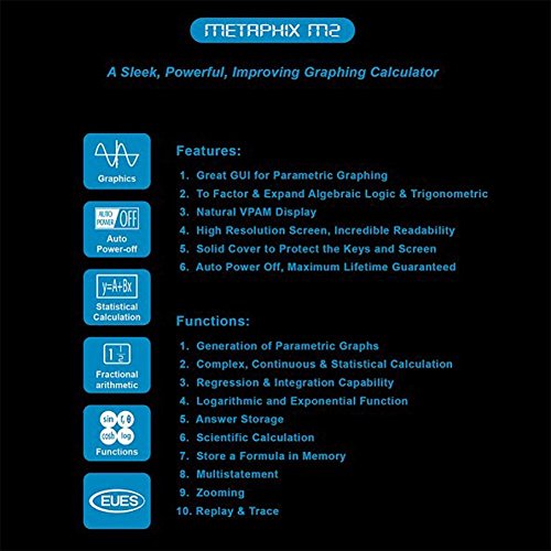 Sainsmart Metaphix M2 Graphing Calculator, Black #TOP5