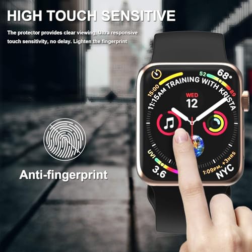 Image of Meyaar 2 Pack Screen Protector for Apple Watch Series 10 (46mm) - HD Clear Flexible Screen Guard (Not Glass)