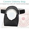 Waterproof Ostomy Bag Cover Belt Adjustable Washable Colostomy Bag Covers Protector Reusable Stoma Urostomy Ileostomy Pouch Supplies Leak-proof Odour Masking Noise Reduction for Patients Women Men