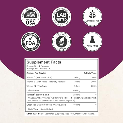 NuBest White Skin Whitening Supplement