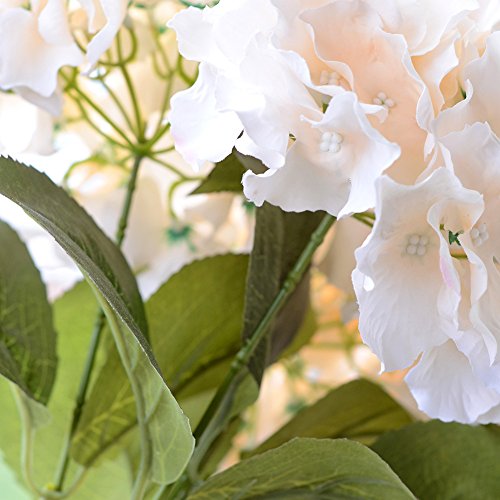 LianLe, bouquet di 5 ortensie grandi ornamentali