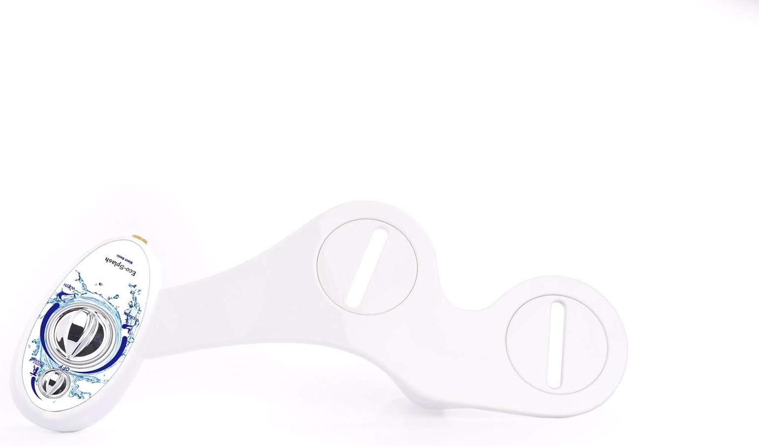 Bidet Toilet Attachment Eco-Splash Bidet Basic - Dual Nozzle - Cold Water - Self Cleaning Bidet Toilet Attachment