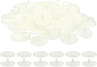 PATIKIL 45mm White Plastic Doll Joints, 30 Set Realistic Animal Joints Connector for DIY Crafts, Adults, Unisex, Not Foldable