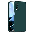Pikkme Mi Redmi 9 Power Back Cover Soft Matte Liquid Silicone TPU | Camera Protection | Shockproof Slim Back Case for Mi Redmi 9 Power (Green) gallery image