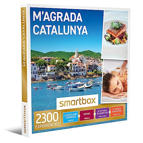 SMARTBOX - Caja Regalo hombre mujer pareja idea de regalo - M'agrada Catalunya - 2300 experiències com escapades, spa, sopars i activitats d’aventura