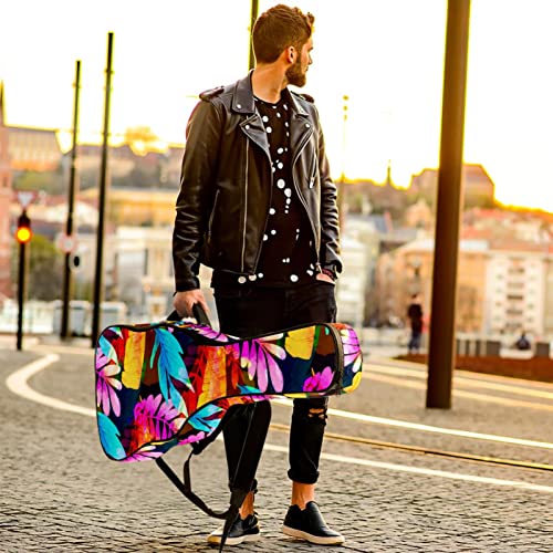 Sac à dos imperméable pour guitare acoustique – Motif épais et doux – Avec housse de guitare classique, Couleur 2, 42… - Les Beatles, Paul McCartney, John Lennon, RIngo Starr, George Harrison Sac à dos imperméable pour guitare acoustique - Motif épais et doux - Avec housse de guitare classique, Couleur 2, 42… – Image 7