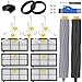 QAQGEAR Kit di Parti di Ricambio per iRobot Roomba 850 860 861 866 870 880 890 960 980 985 Aspirapolvere Serie 800 900, spazzole Laterali, filtri, Ruote piroettanti, Superficie Pneumatici