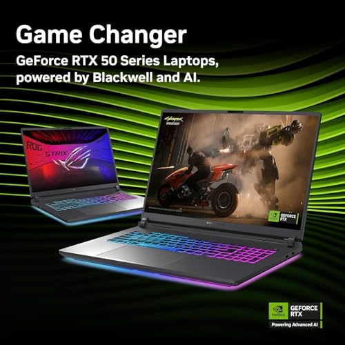 Image of ASUS ROG Strix G18 Gaming Laptop, 18 inch Nebula 16:10 2.5K 240Hz /3ms, GeForce RTX 5060, Intel Core Ultra 9 275HX, 32GB DDR5-5600, 1TB PCIe Gen 4 SSD, Wi-Fi 7, Windows 11 Pro