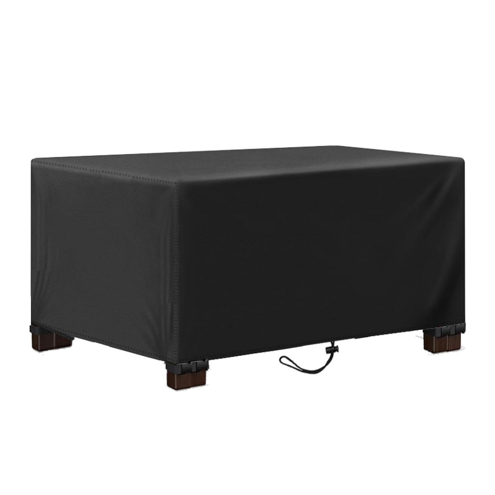 AKDZCM 114x43x30in/Long X Wide X High Patio Table Cover for Outdoor Furniture,Large Patio Furniture Cover,Waterproof Weatherproof Cover, Heavy Duty