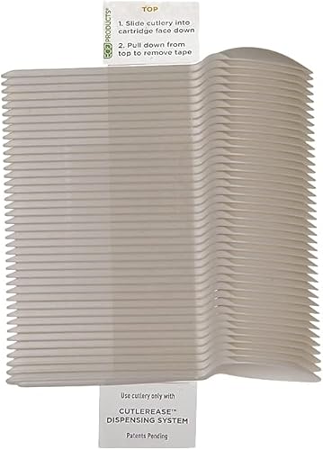 Miniatura 2 de Eco-Products Cubiertos para sistema de dispensación de cubiertos, cuchara, 6", blanco, 960/cartón
