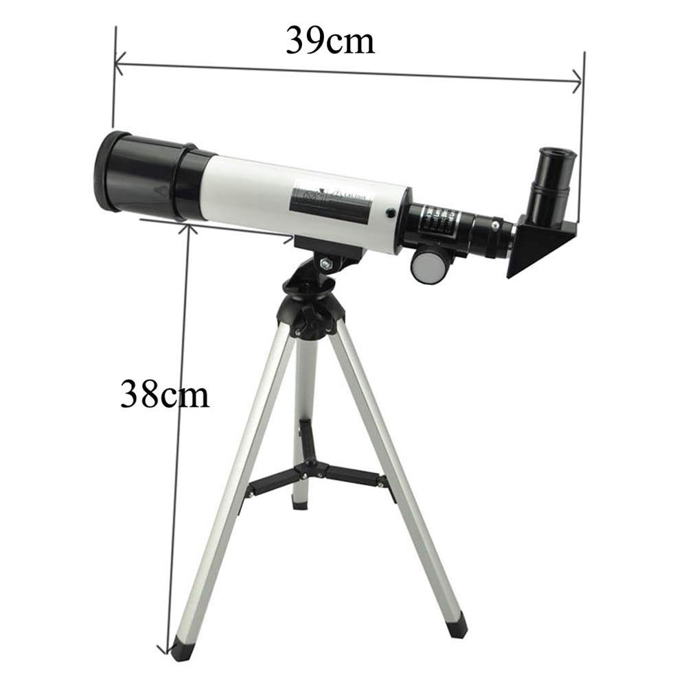 Refrakcja 360X50 teleskop astronomiczny z przenośny statyw Sky monokularowy teleskop zakres obserwacji przestrzeni prezent