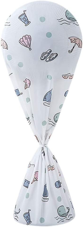 Cabilock Standing Round Fan Dust Proof Cover Electric Fan Dust Guard Protector Electrical Appliances Bag for Winter Storage(3D Style)
