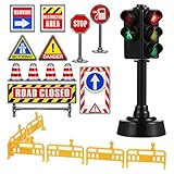 Utilisations multiples : ce jeu de signalisation routière peut servir de , d’outil pédagogique ou de décoration pour une fête à thème, ce qui en fait un accessoire polyvalent et pratique