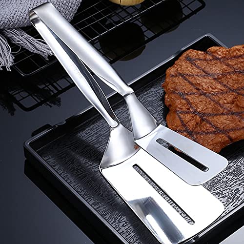 Szczypce Szczypce spożywcze ze stali nierdzewnej, Class Class Class Class, Grill Kitchen Tong, łatwiejszy do obsługi, łatwy i wygodny do czyszczenia, rozmiar: 260 mm
