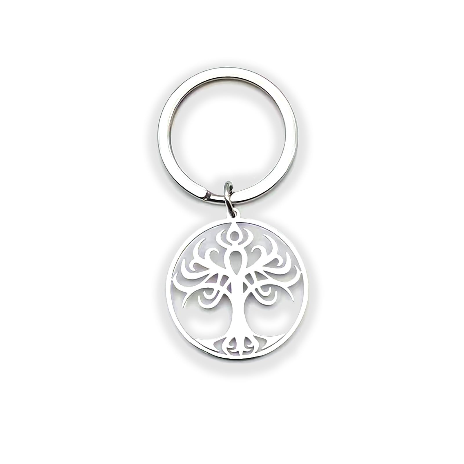 Zynara Schlüsselanhänger Baum des Lebens, Glücksbringer Schlüsselanhänger,Glücksgeschenk für Familie, Freunde,Lehrer,Taschenanhänger Damen