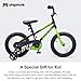 Chipmunk Kids Bike Toddlers 12 14 16 18 Inch Wheel Bicycle Beginners Boys Girls Ages 3-11 Years, Multiple Color Options