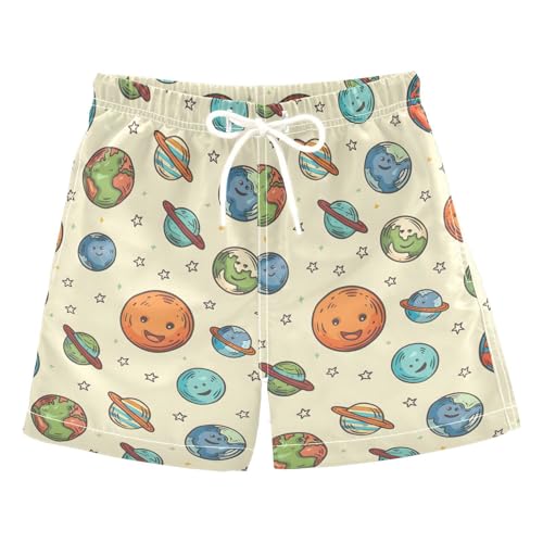 senya Planet Star Boys Swim Trunks Toddler Shorts Swimwear Boardshorts